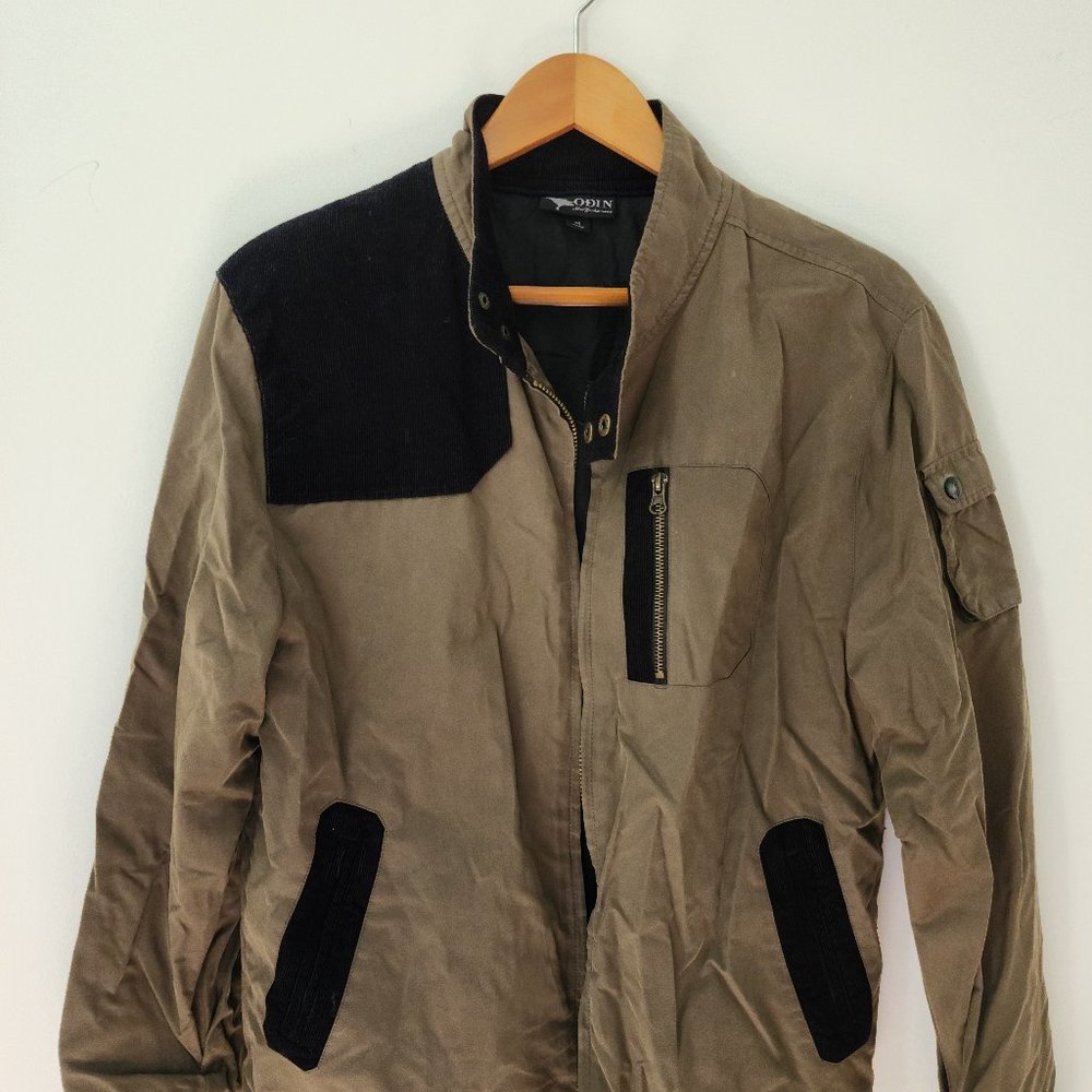 Odin New York Mens Olive/Black Jacket